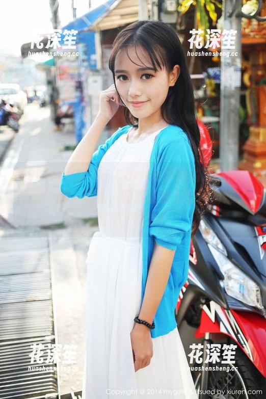 MyGirl美媛馆-Carina梦绮 MyGirl美媛馆 - Carina梦绮的清纯图:精选中的一道光,突然让整个空间粉嫩了起来,哈哈!