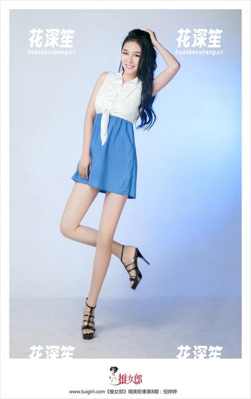 TuiGirl - 制服福利的华丽，赵惟依又在作品上炒作情绪，我只想说，她真大胆。