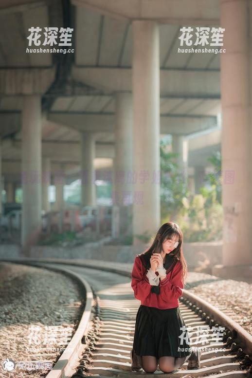 兔玩映画：透着迷离的学姐黑丝，高清图集再现